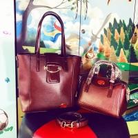 ราคา กระเป๋าแบ PIMMY 1 แถม 1 แท้ 100% สีแดงเบอร์กันดี (4209431925)