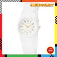 ราคา [Citizen Q&Q] Analog Watch Waterproof with Urethane Band VS21-002 for Women, White and Gold (29929015977)