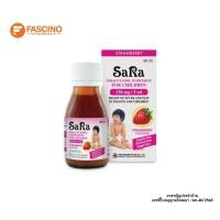 ราคา SARA 120mg/5ml Strawberry Suspension ซาร่า พาราเซตามอลลดไข้ สำหรับเด็ก (60ml.) (55050589822)