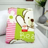 ราคา ผ้าห่มขนหนูลายพี่หมี สุดนุ่มผืนใหญ่ !! (แบบบาง) (2482528370)
