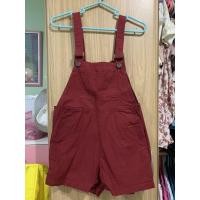 ราคา ชุดเอี๊ยมขาสั้น สีแดง (5345748937)