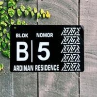 ราคา บ้านอะคริลิคเลขที่/ป้ายชื่อบ้าน/บ้านเขียนชื่อ (55451301503)