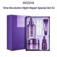 ราคา Missha Time Revolution Night Repair ชุดพิเศษ 5X (50552421455)
