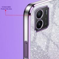 ราคา สําหรับ vivo iQOO Z3 Z10x Z1 U5X U5e U3 U3X 7 U1 อินเดียสีสัน 6D Electroplated ผงโทรศัพท์มือถือกรณี (53754083513)