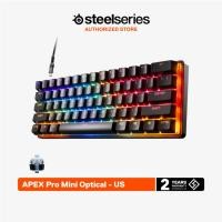 ราคา SteelSeries Apex Pro Mini Magnetic Gaming Keyboard คีบอร์ดเกมมิ่งออปติคอล ขนาดเล็ก 60% ปุ่ม US (24578890249)
