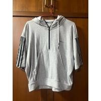ราคา เสื้อฮู้ดแขนสั้นสีเทาแบรนด์AdidasNeoแท้100%sizeLสภาพใหม่มาก (28869830835)