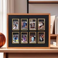 ราคา Z Zhuzhou มอบบริษัทพาณิชย์สองจุด, จํากัด Tenon Mao การ์ดไม้เนื้อแข็งอิฐแสดงกรอบรูป NBA Star Storage กรอบรูปป้องกันฝุ่น (42976769507)