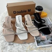 ราคา Doublemstore (FY018 Size 36-41) Freshyon รองเท้าส้นสูงผู้หญิง รองเท้าแตะ (28421089075)