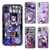 ราคา Black Shark 5 4 4S 3 3S 2 Pro Helo RS 230411 เคสโทรศัพท์แบบนุ่มสีดํา Genshin impact Keqing (55802480497)