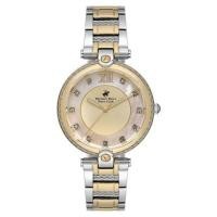 ราคา Beverly Hills Polo Club รุ่น BP3585X.220 Ladies' Stainless Steel Quartz Watch Gold 36mm. นาฬิกาข้อมือผู้หญิง (25170218905)
