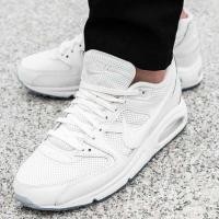 ราคา Nike Air Max Command Mens US Size 8-15 Triple White Running Casual Shoes NEW✅ (41301245858)
