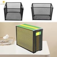 ราคา ที่เก็บแฟ้มแบบแขวน ที่ใส่แฟ้มโลหะกล่องพร้อมที่จับจดหมายตะกร้าแฟ้มโลหะกล่องใส่เอกสารแขวนกล่องแฟ้มตาข่ายกล่องแฟ้มเก็บลังพับสก์ท็อปไฟล์ (26053503682)