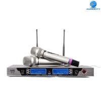 ราคา NTS UD-800 ไมโครโฟนไร้สายย่าน UHF ปรับความถี่ได้ แบบไมค์ถือคู่ (24408737004)