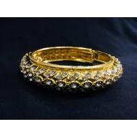 ราคา กำไลข้อมือสีทองทองประดับเพชรแฟชั่น (5406078260)