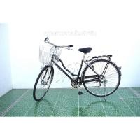 ราคา จักรยานแม่บ้านญี่ปุ่น - ล้อ 27 นิ้ว - เกียร์ 6 สปีด - ไฟหน้าอัตโนมัติ - Bridgestone - สีดำ [จักรยานมือสอง] (24483048269)