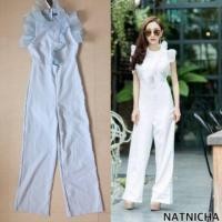 ราคา ปล่อย จั้มสูทขายาว งานสะสม ป้าย natnicha size s (2011543368)