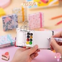 ราคา หนังสือวาดภาพสีน้ํา MSSUG,สมุดวาดภาพแบบพกพาขนาดเล็ก,คุณภาพสูงสแควร์หนา 300g Art Painting Notepad Travel (49603943053)