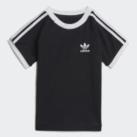 ราคา Adidas เสื้อยืดอดิดาส เสื้อยืด สำหรับเด็ก สีดำ OG I T-Shirt 3-Stripes H35545 BK (700) EOSS (10255082473)