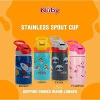 ราคา NUBY STAINLESS SPOUT CUP 300ML ขวดดื่ม (27209943817)