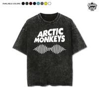 ราคา เสื้อยืดวง Arctic Monkeys - โลโก้ / Oversize Vintage Unisex Band เสื้อยืด Rock Post Punk Combad 24s เสื้อยืด (40124770735)
