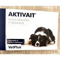 ราคา Aktivait Medium and Large Breed บำรุงประสาทและสมอง สำหรับสุนัขพันธุ์กลาง และ ใหญ่ Exp. 01/2024 (15549171789)