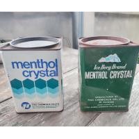 ราคา กระป๋อง menthol crystal กระป๋องเก่า ของสะสม กล่องเมนทอล คริสตัล ของตกแต่งร้าน แนววินเทจ กระป๋องสะสม (18350726187)