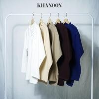 ราคา เสื้อผ้าฝ้ายคอจีนแขนสั้นแขนยาว (11524519972)