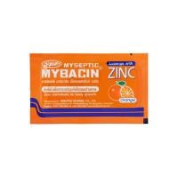 ราคา มายเซพติด Mybacin เม็ดอมผสมซิงค์ รสเลม่อนและส้ม (25013162977)