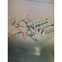 ราคา ชุดยางยึดท่อไอเสีย CB/CBR650F CB/CBR650R ปี13-24 ของแท้ตรงรุ่นเบิกศูนย์ (28774938024)