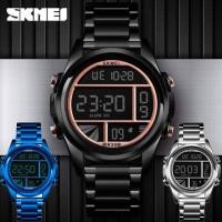 ราคา SKMEI นาฬิกาข้อมือดิจิตอล Led รุ่น1448 แบบเรืองแสง หน้าปัดNixon สําหรับผู้ชาย (22269863749)