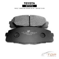 ราคา ผ้าเบรค หน้า TOYOTA HIACE COMMUTER KDH200 / VENTURY - BT 1772 - ผ้าเบรก รถตู้ คอมมิวเตอร์ เวนจูรี่ (22163044277)