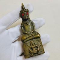 ราคา พญางั่งตาแดงราชาสายเขมร ฐานแม่เป๋อ หลังยันต์อุ ปลุกเสกตามตำราสายเขมร ของแรง (19589499709)