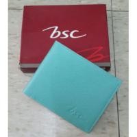ราคา กระเป๋าสตางค์ bsc แท้ 100% สีเขียวอ่อน มือ1 (171371165)