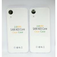 ราคา Jelly Silicone Case 2.0mm Samsung Galaxy A03 Core Clear Transparent Case (50802154925)