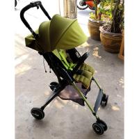 ราคา รถเข็นเด็ก Combi F2 Plus สีเขียว baby stroller (1974771819)