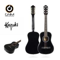 ราคา กีตาร์โปร่ง กีตาร์ขนาดเล็ก 30 นิ้ว Kazuki KZ-30 สี ดำ กีตาร์ขนาดพกพา เสียงดี (2833939553)