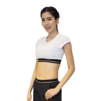 ราคา Grand Sport สปอร์ตบราแขนสั้น แกรนด์สปอร์ต (สีขาว) รหัส : 028382 (2361594556)