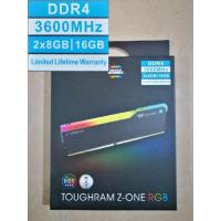 ราคา RAM​ THERMALTAKE TOUGHRAM Z-ONE RGB​ 16 GB​ (8GB x 2) DDR4 3600MHz ของใหม่ (3673927218)