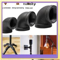 ราคา อุปกรณ์ท่อ NULLABY, การเชื่อมต่อท่อข้อศอกสีดํา, ข้อต่อท่อประปาท่อประปาเกลียวเหล็กขนาด 1/2'' 3/4 1 (49754195758)