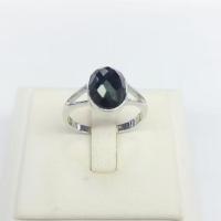 ราคา แหวนนิลแท้ แหวนเงินแท้ 92.5% นิลรูปไข่ นิลแท้กาญจนบุรี (50050712296)