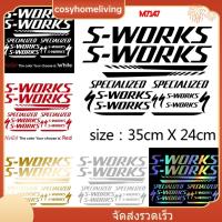 ราคา <HOT-COSYH> SPECIALIZED S-WORKS สติ๊กเกอร์รูปลอกสําหรับจักรยานเสือภูเขา/จักรยานเสือหมอบ❀ (47202948055)