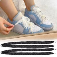 ราคา Diy สีดําสีขาวริบบิ้น Shoestring - 2 คู่บัลเล่ต์สไตล์ลูกไม้รองเท้ากลวง Laces - รองเท้าผ้าใบแฟนซีหวาน Laces - รองเท้าผู้หญิงอุปกรณ์เสริม - อเนกประสงค์, แฟชั่น, คลาสสิก, เรียบง่าย (26206305353)