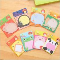ราคา KA Sticky Note Animal motif Sticky Note paper memo Character Animal mini book Character (40071502315)