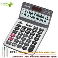 ราคา เครื่องคิดเลข คาสิโอ AX-120ST แถมฟรี ปากกาลูกลื่น 0.7 มม. สีน้ำเงิน คละสี ควอนตั้ม Sense 4 ด้าม (1662100526)