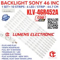 ราคา SONY 46 INC LED TV BACKLIGHT KLV 46R452A 46R452 KLV46R452 KLV46R452 BL 6K 6LED KLV-46R452 KLV-46R4526 3V 46IN 46 นิ้ว 46 นิ้ว (53352166416)