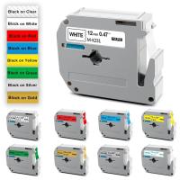 ราคา 9mm 12mm ใช้งานร่วมกับ Brother ป้ายเทป MK เทป MK231 MK-231 MK 231 สําหรับ Brother P-Touch Labeling เครื่อง PT-80 PT-70 PT-65 PT-45 (28331151814)