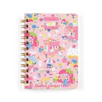 ราคา 【Direct From Japan】 Sanrio B7 Ring Notebook, Sanrio Characters, 12.8 x 10 x 1.5 cm (56153189712)