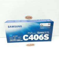ราคา ตลับหมึกโทนเนอร์ Samsung CLT-C406S สีฟ้า Original (ออกใบกำกับภาษีได้) (16889974727)
