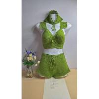 ราคา บิกินีถักไหมพรม บิกินี่ถัก โครเชต์ crochet (17978288837)