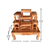 ราคา โต๊ะหมู่บูชา หมู่ 7 หน้า 5 ไม้สักแท้ By โต๊ะหมู่บูชา ราคาถูกที่สุด (1428527349)